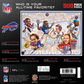 BUFFALO BILLS TODOS LOS TIEMPOS GRANDES ROMPECABEZAS