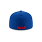 BUFFALO BILLS BASIC LOGO 59FIFTY FITTED HAT - MAJESTIC BLUE