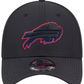 BUFFALO BILLS BLACK NIGHT 39THIRTY FLEX FIT HAT - BLACK