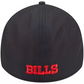 BUFFALO BILLS BLACK NIGHT 39THIRTY FLEX FIT HAT - BLACK