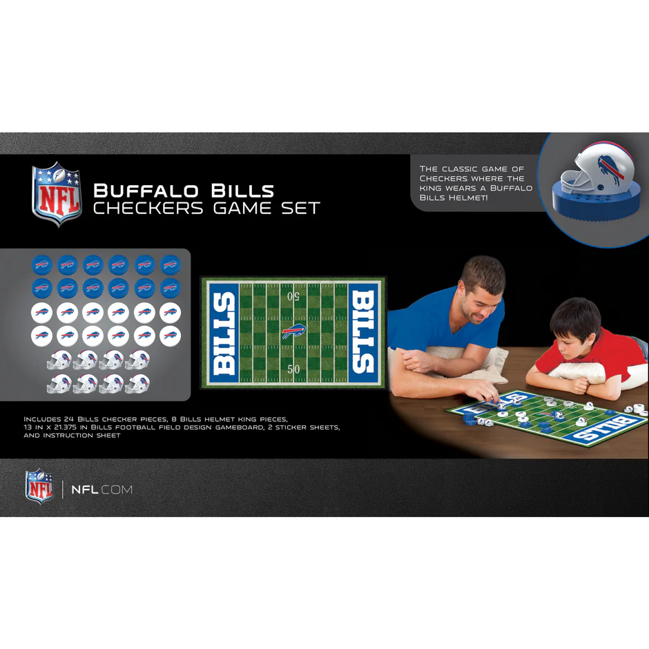 BUFFALO BILLS CHECKERS BOARD GAME