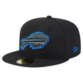 BUFFALO BILLS COLOR POP 59FIFTY FITTED HAT - BLACK