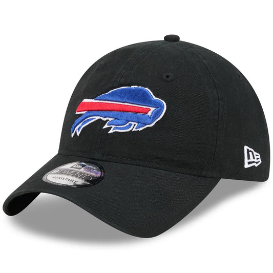 BUFFALO BILLS EVERGREEN BASIC 9TWENTY ADJUSTABLE HAT - BLACK