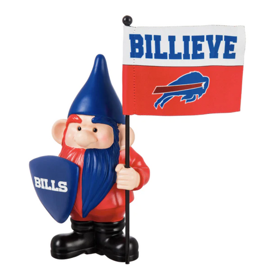 BUFFALO BILLS FLAG GNOME