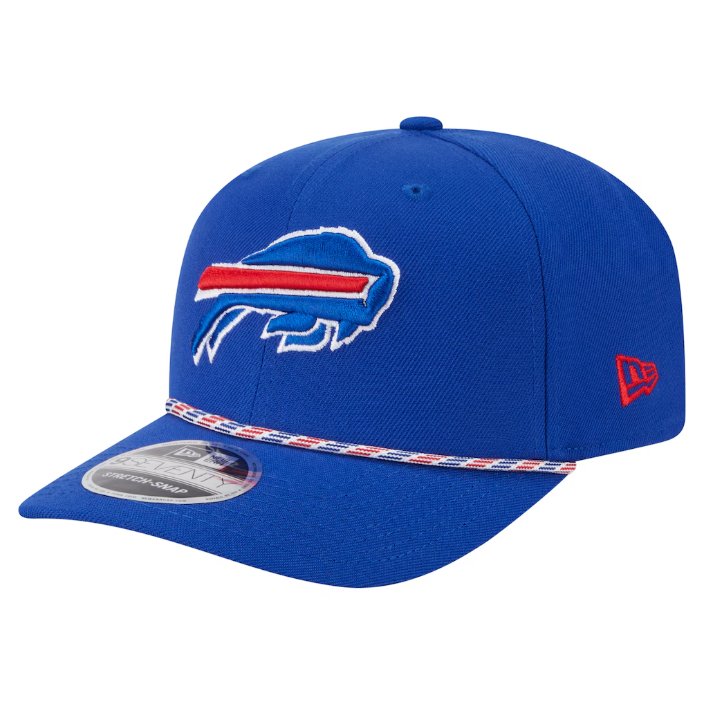 BUFFALO BILLS GAMEDAY MULTI ROPE 9SEVENTY STRETCH-SNAP HAT - ROYAL