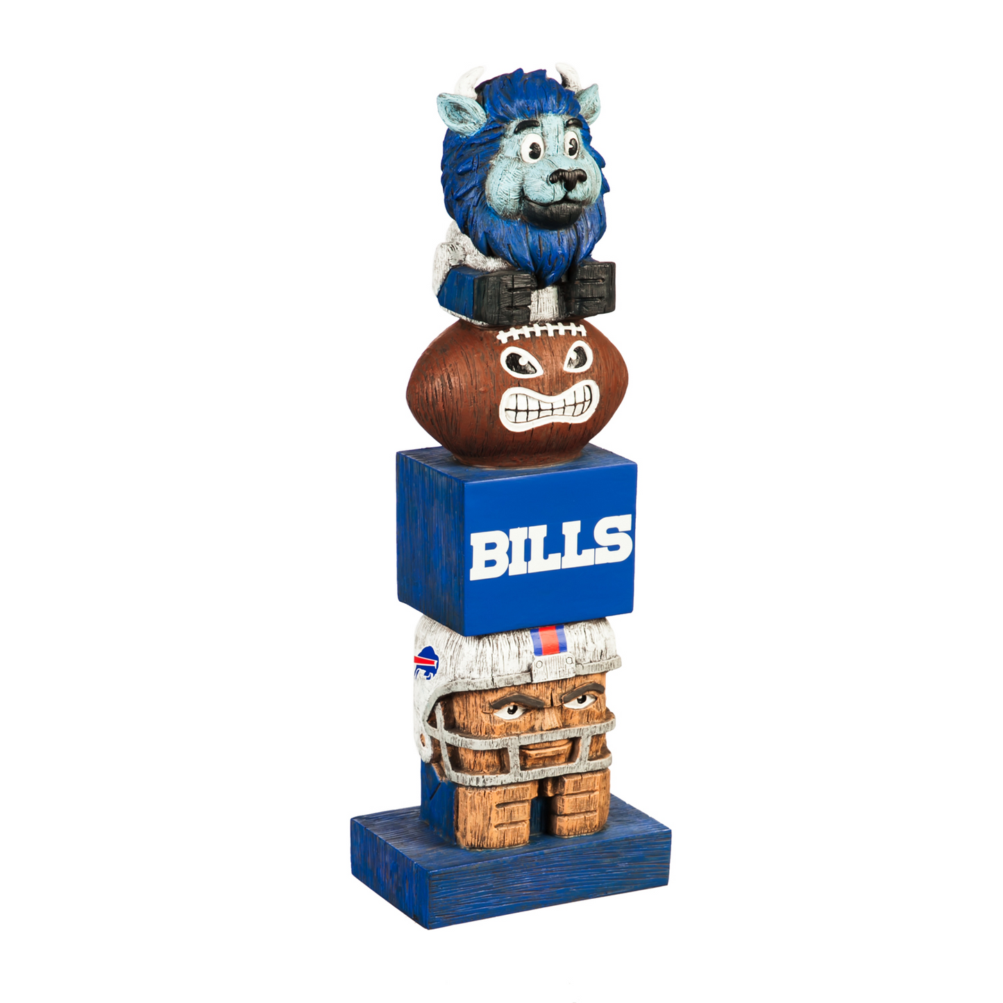 BUFFALO BILLS GARDEN TIKI TOTEM STATUE