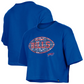 BUFFALO BILLS GIRLS NEW ERA  FOOTBALL FLIP SEQUINS BOXY T-SHIRT - BLUE