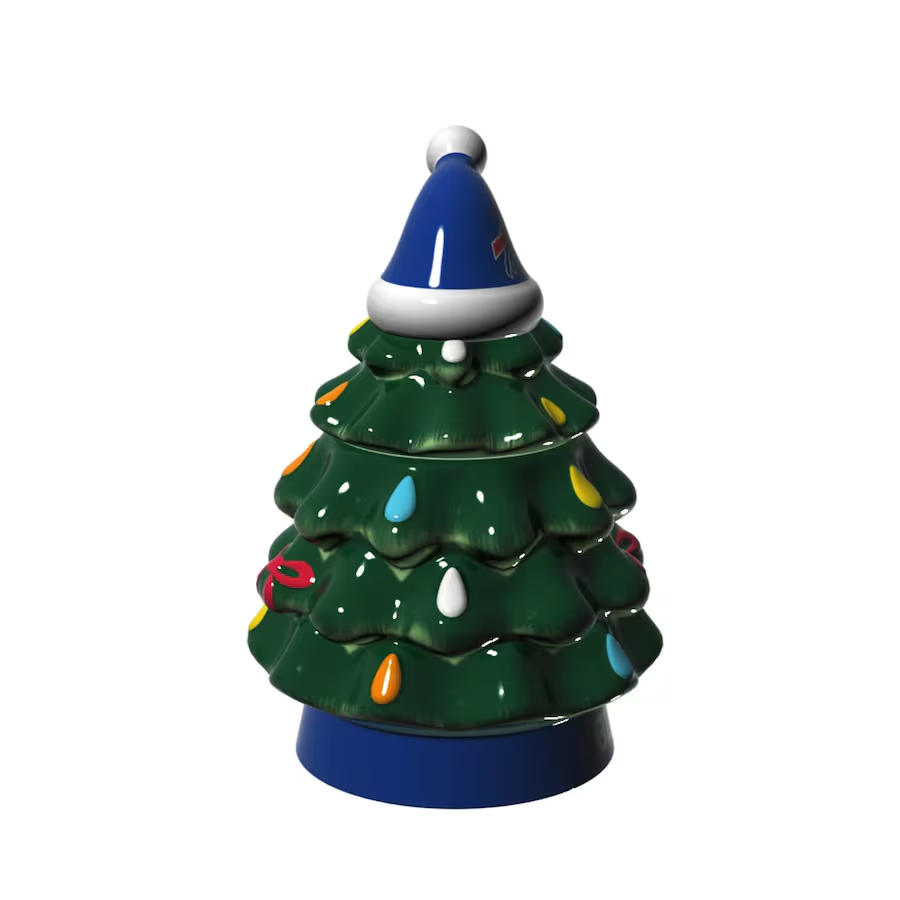 BUFFALO BILLS HOLIDAY 14 OZ CHRISTMAS TREE CUP GIFT SET