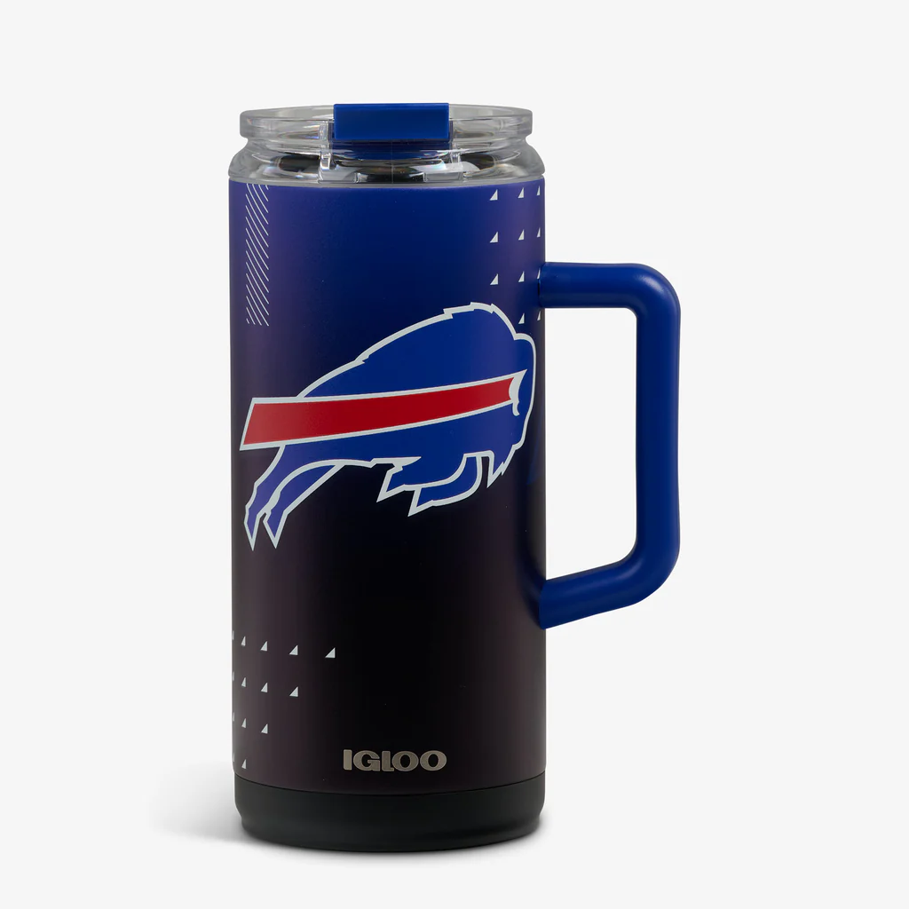 BUFFALO BILLS IGLOO NFL 1L BEER MUG - BLUE/BLACK