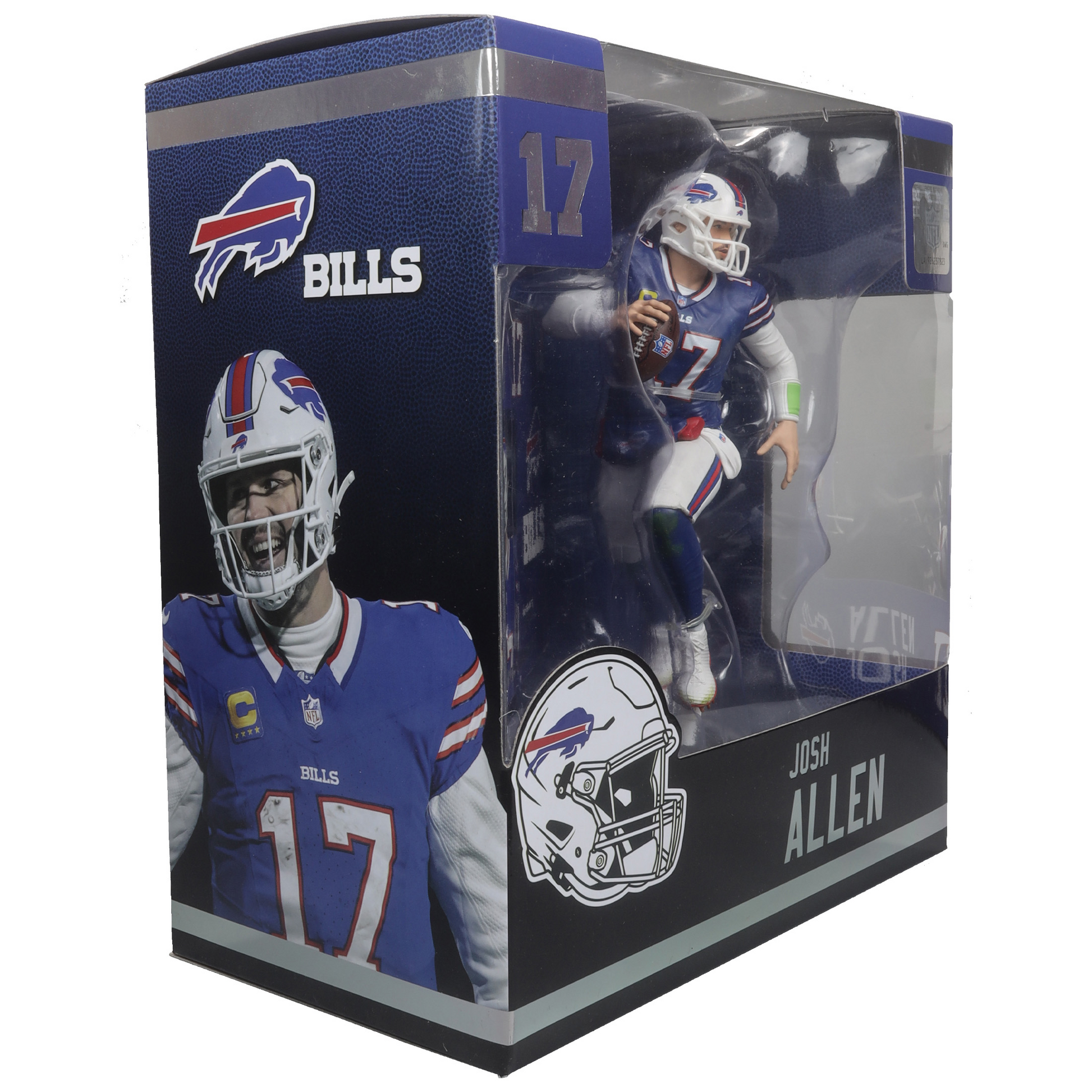 BUFFALO BILLS JOSH ALLEN NFL LEGACY 7" MCFARLANE SPORTS PICK FIGURE