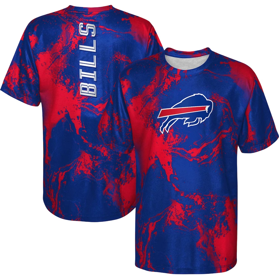 BUFFALO BILLS KIDS KIDS IN THE MIX T-SHIRT