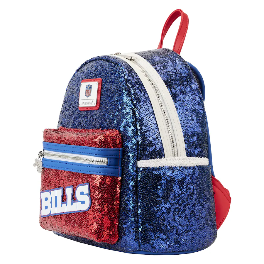 BUFFALO BILLS LOUNGEFLY SEQUIN MINI BACKPACK