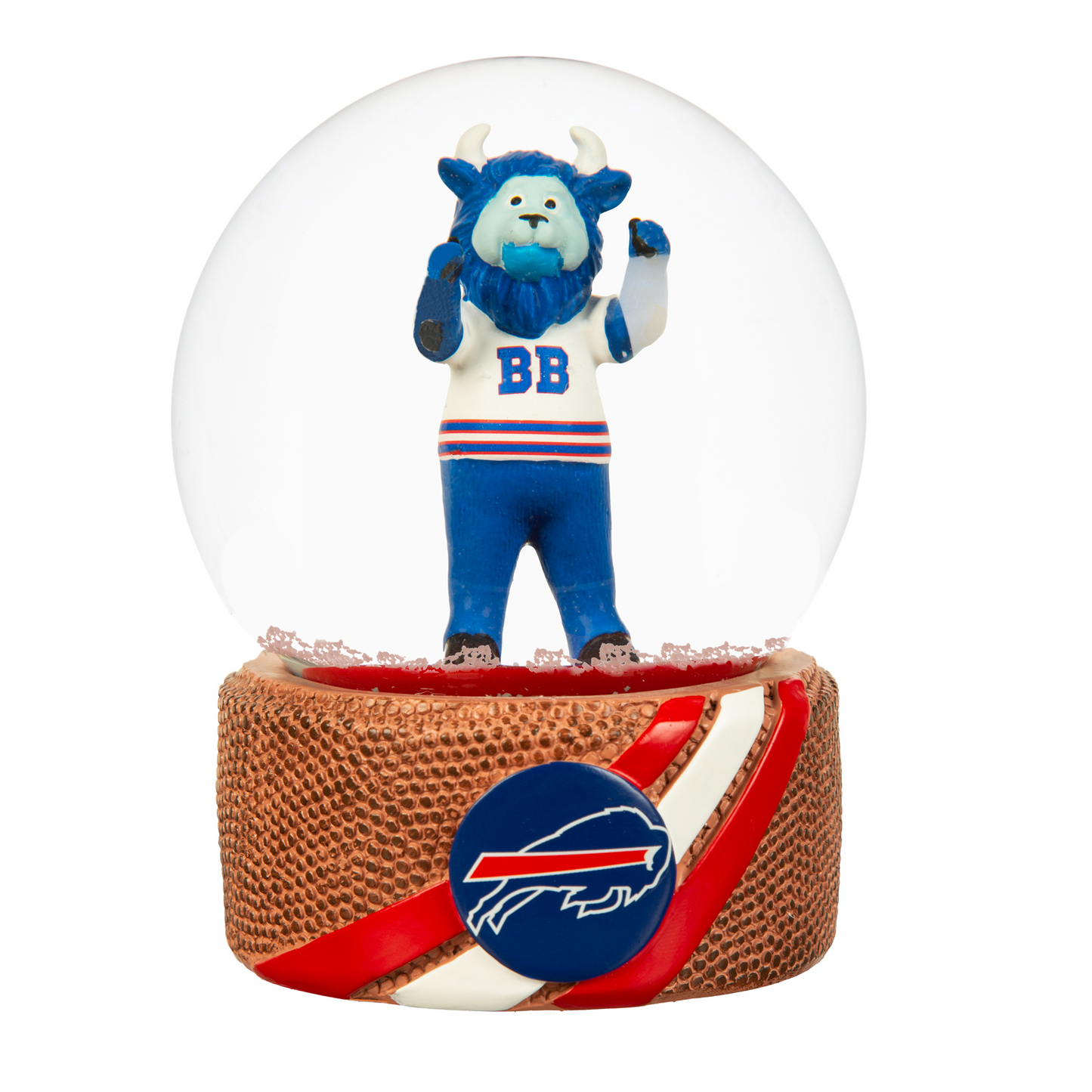BUFFALO BILLS MASCOT WATER GLOBE