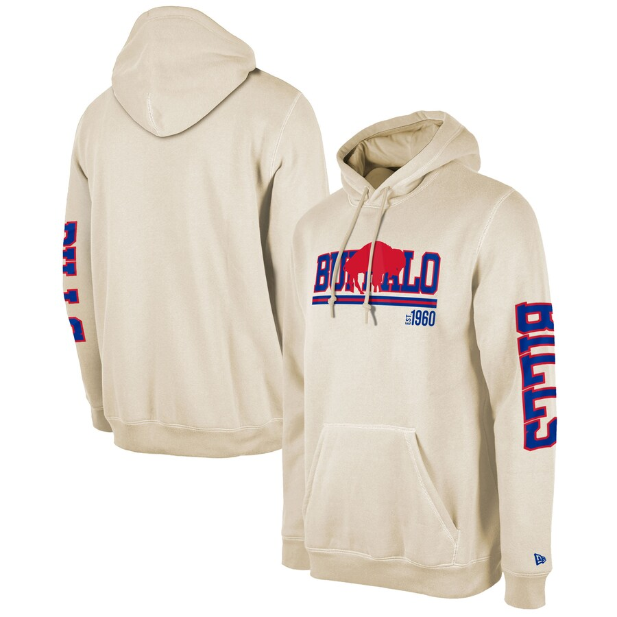 BUFFALO BILLS MEN'S 2023 HISTORIC SIDELINE HOODED SWEATSHIRT