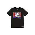 BUFFALO BILLS MEN'S NEW ERA 2025 NFL TRAINING CAMP HELMET T-SHIRT - BLACK