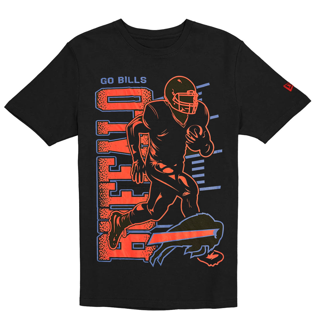 BUFFALO BILLS MEN'S NEW ERA 2026 NFL TRAINING CAMP T-SHIRT - BLACK