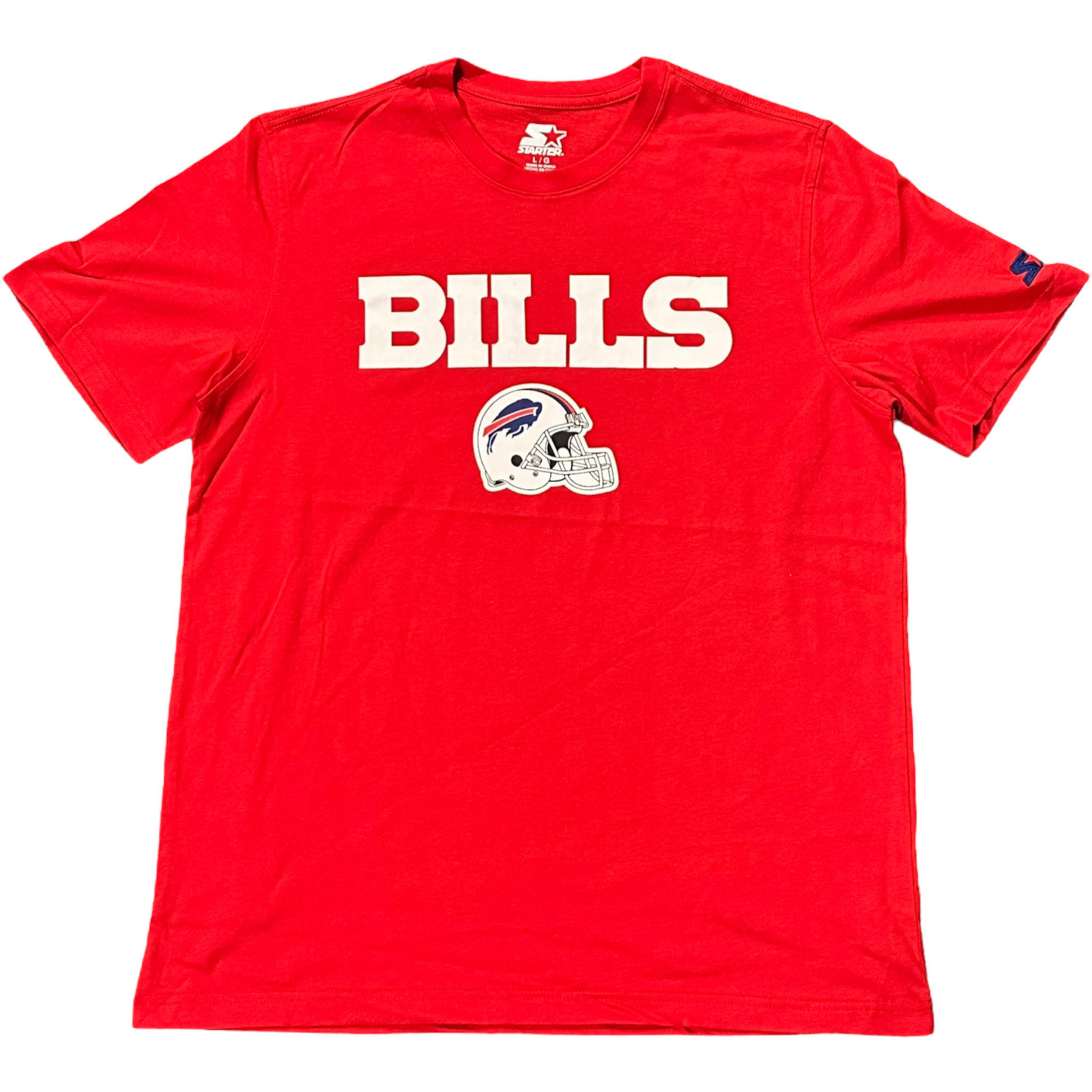 BUFFALO BILLS MEN'S SCRIPT LOGO TEE