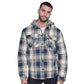 BUFFALO BILLS MEN'S FULLBACK PLAID HOODED JACKET
