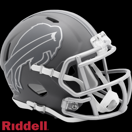 BUFFALO BILLS RIDDELL MINI SPEED HELMET - SLATE