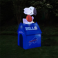 BUFFALO BILLS NFL INFLATABLE PEANUTS 5' SNOOPY DOG HOUSE