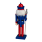 BUFFALO BILLS 12" WOODEN NUTCRACKER STATUE