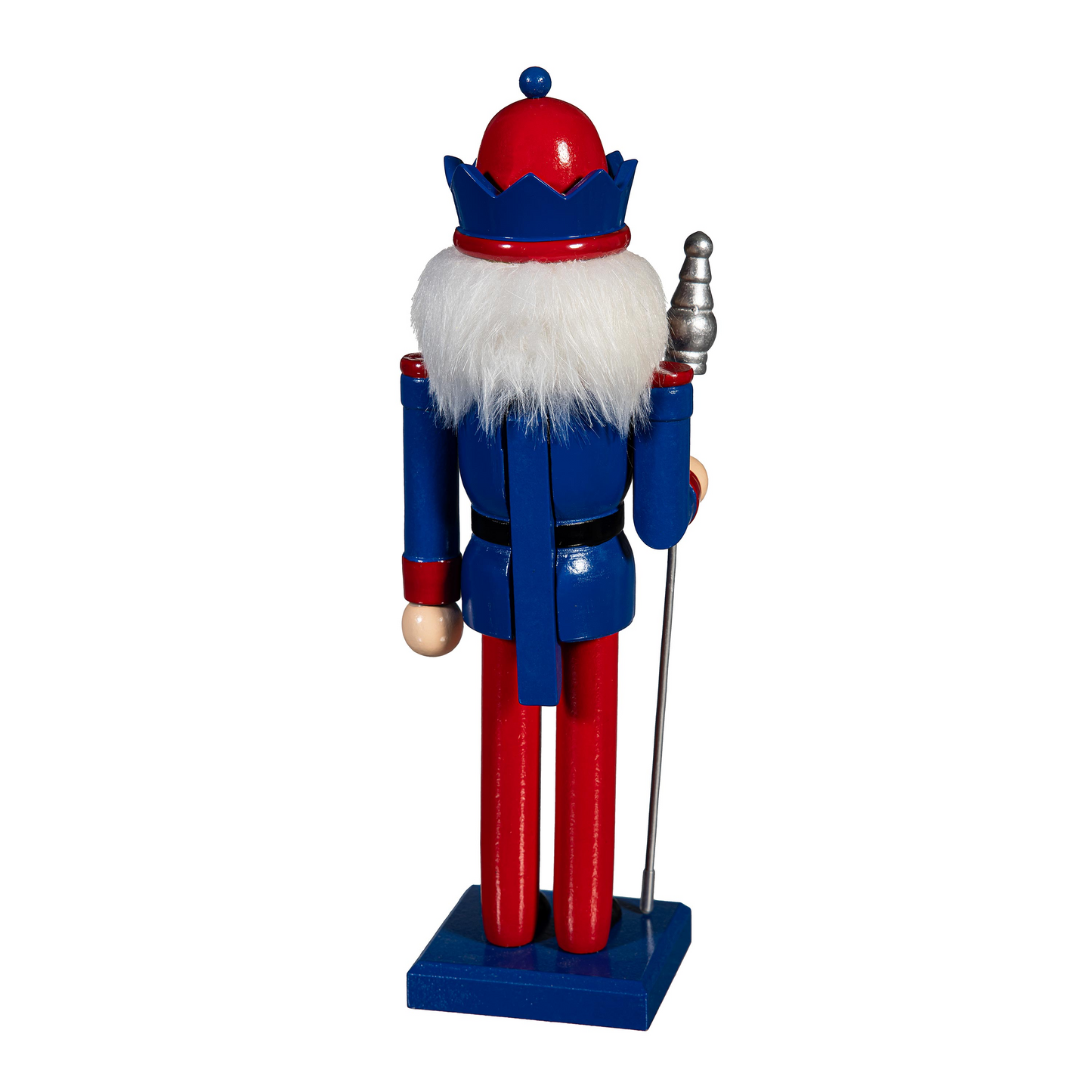 BUFFALO BILLS 12" WOODEN NUTCRACKER STATUE