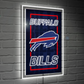 BUFFALO BILLS RECTANGLE NEOLITE LED WALL DECOR