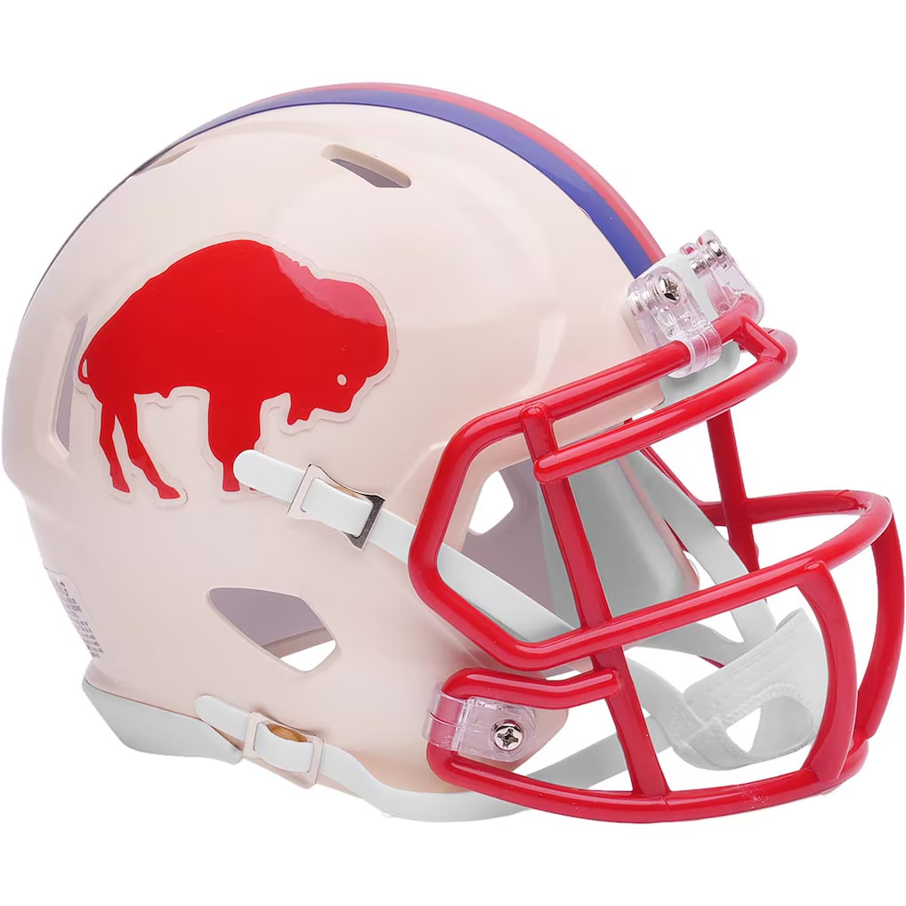 BUFFALO BILLS RETRO COLLECTION RIDDELL SPEED MINI HELMET