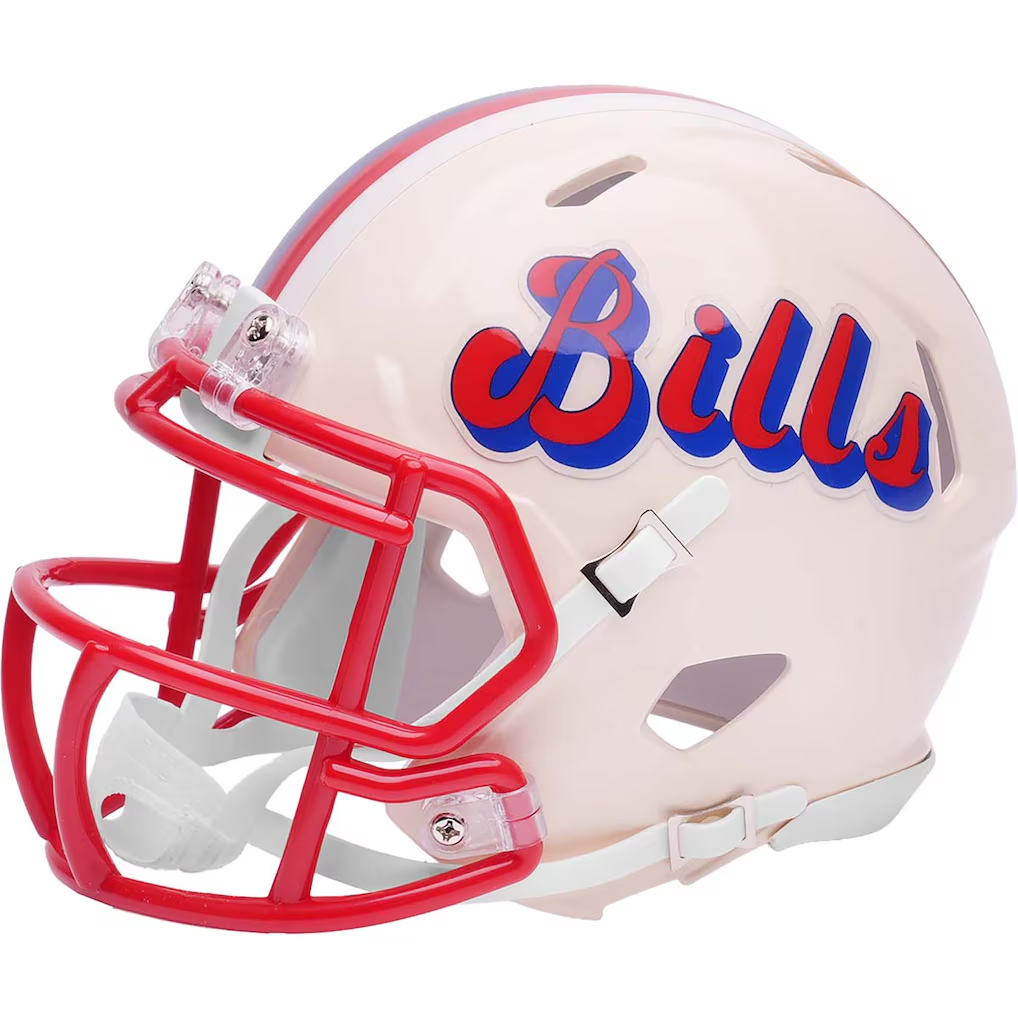 BUFFALO BILLS RETRO COLLECTION RIDDELL SPEED MINI HELMET