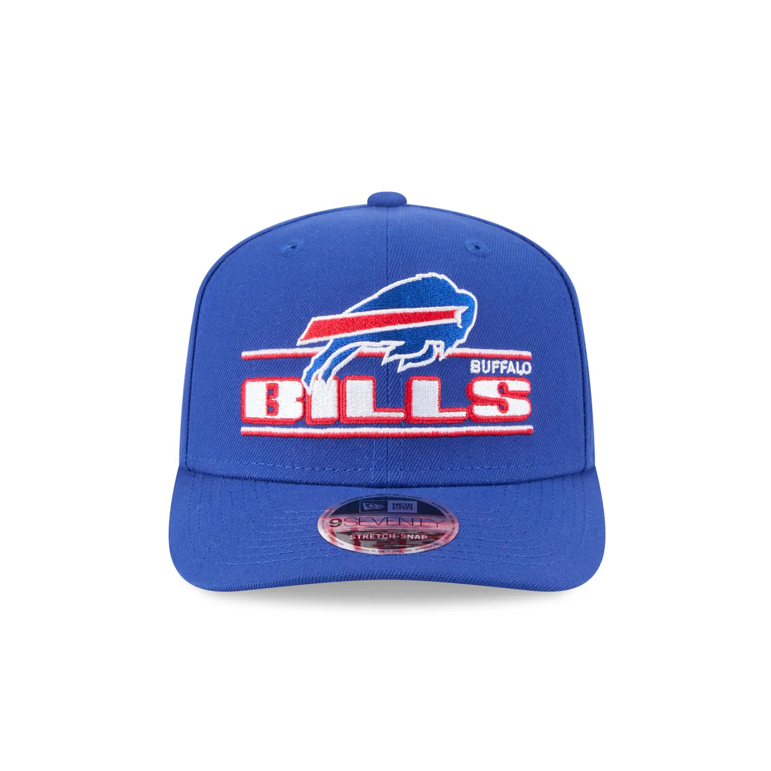 BUFFALO BILLS STATED 9SEVENTY STRETCH-SNAP ADJUSTABLE HAT - ROYAL