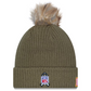 BUFFALO BILLS WOMEN'S 2025 NFL SALUTE TO SERVICE CUFFED KNIT BEANIE - GREEN
