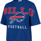 BUFFALO BILLS WOMEN'S '47 BRAND OUTREACH CITY T-SHIRT - ROYAL BLUE