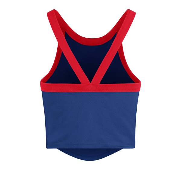 BUFFALO BILLS WOMEN'S '47 BRAND SHIMMER SHADOW TANK TOP - BLUE/RED