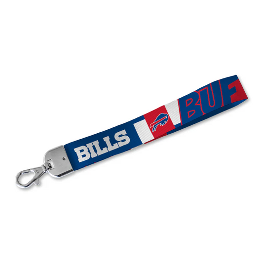 BUFFALO BILLS WRISTLET LANYARD KEYCHAIN