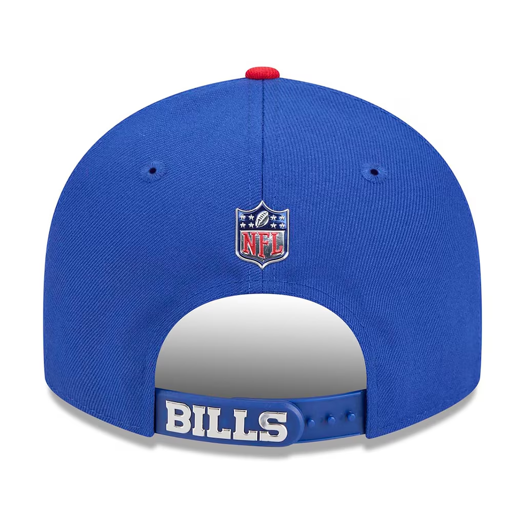 BUFFALO BILLS YOUTH 2026 NFL DRAFT 9FIFTY SNAPBACK HAT - BLUE/RED 