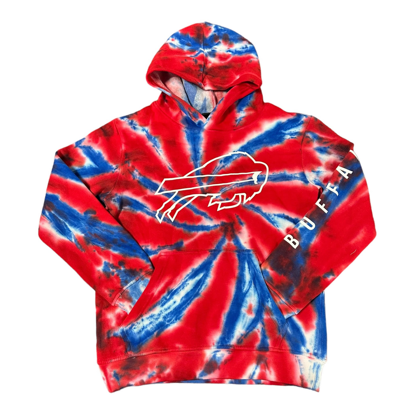 BUFFALO BILLS YOUTH STATEMENT TIE DYE HOODIE