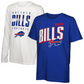 BUFFALO BILLS YOUTH THE MIX COMBO 3 IN 1 T-SHIRT - BLUE/WHITE