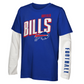 BUFFALO BILLS YOUTH THE MIX COMBO 3 IN 1 T-SHIRT - BLUE/WHITE