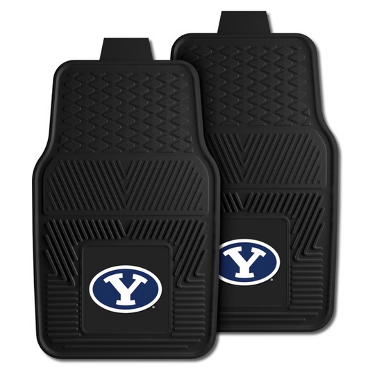 BYU COUGARS VINYL CAR MAT SET