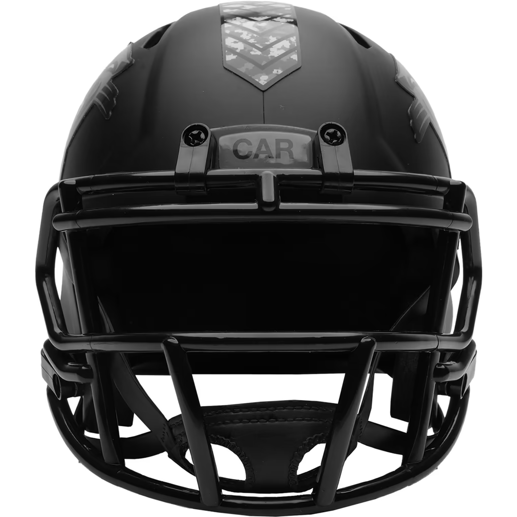 CAROLINA PANTHERS 2026 NFL SALUTE TO SERVICE RIDDELL SPEED MINI HELMET