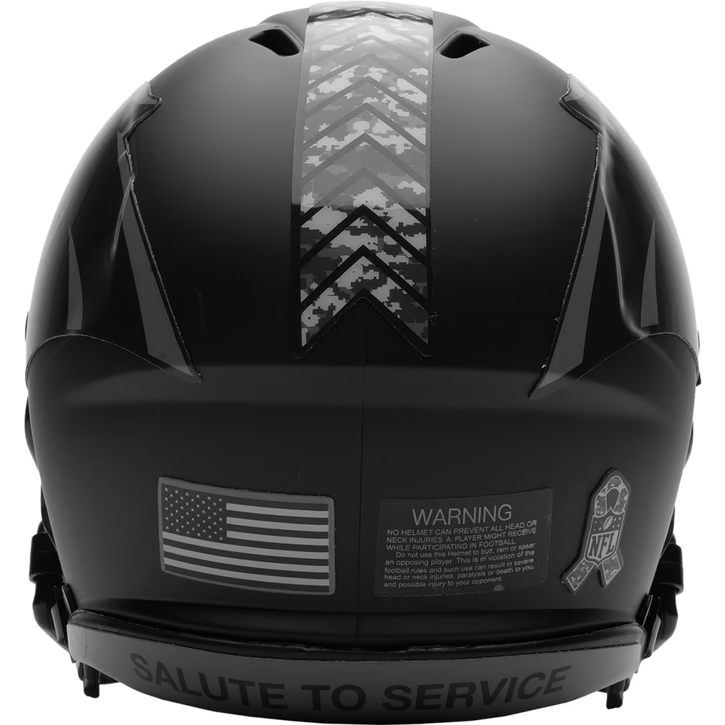 CAROLINA PANTHERS 2026 NFL SALUTE TO SERVICE RIDDELL SPEED MINI HELMET