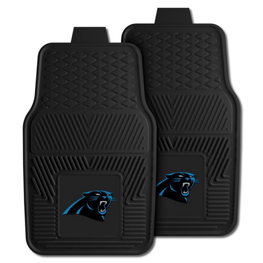 CAROLINA PANTHERS VINYL CAR MAT SET