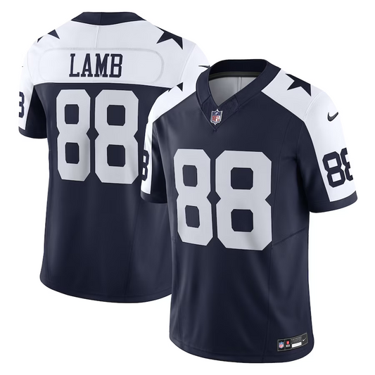 DALLAS COWBOYS CEEDEE LAMB MEN'S FUSE LIMITED JERSEY - THROWBACK