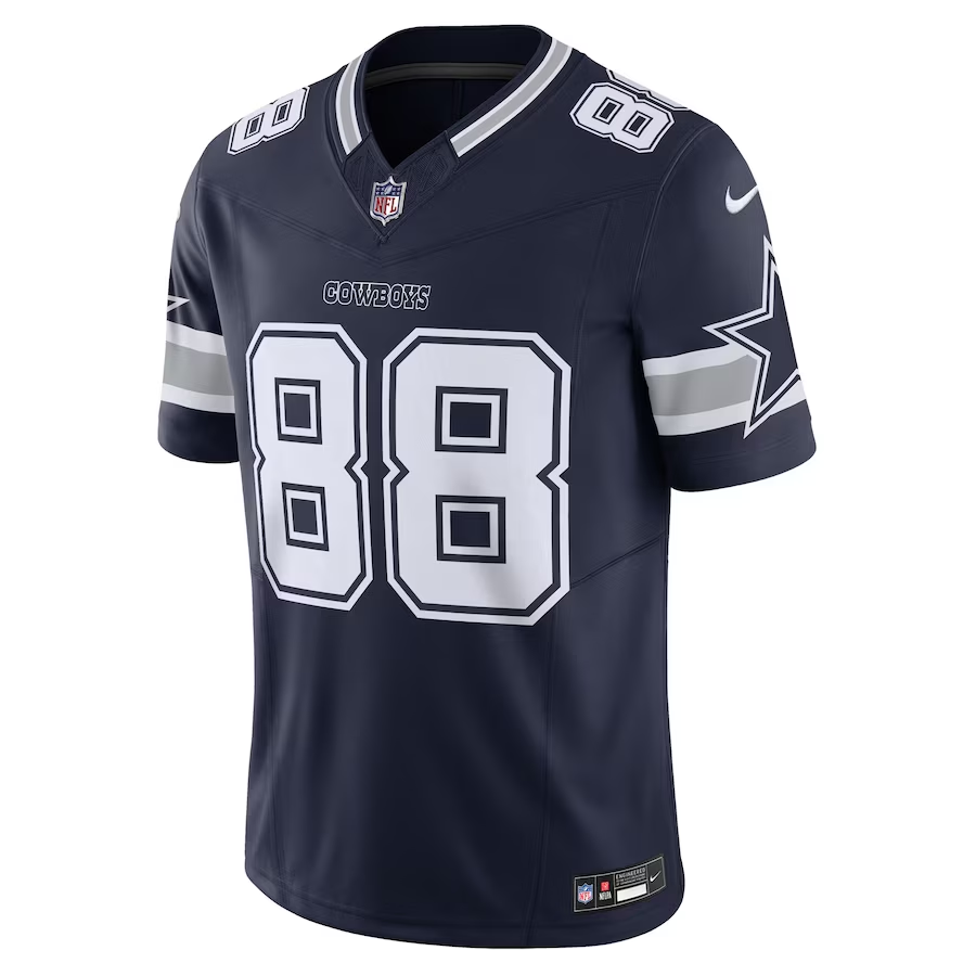 DALLAS COWBOYS CEEDEE LAMB MEN'S FUSE LIMITED JERSEY - NAVY