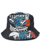 CHARLOTTE HORNETS MEN'S CUT UP BUCKET HAT