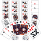 CHICAGO BEARS 2-PACK CARD AND DICE SET