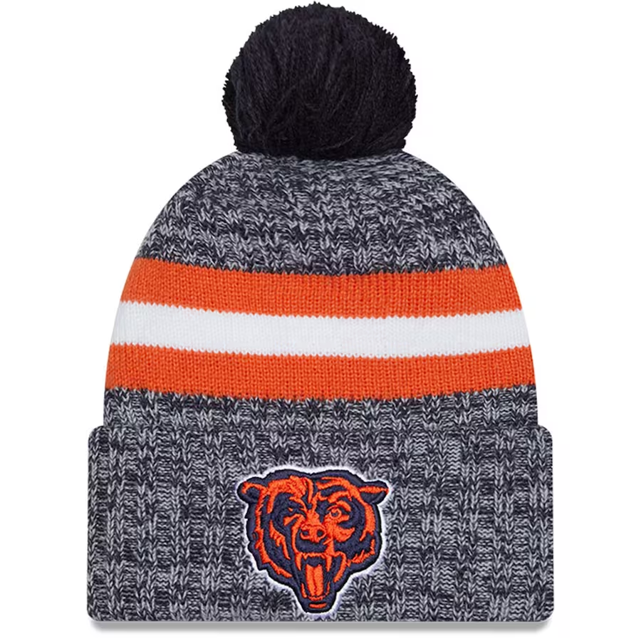 CHICAGO BEARS 2023 NFL SIDELINE CUFFED KNIT WITH POM