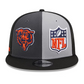 CHICAGO BEARS 2023 SIDELINE 9FIFTY SNAPBACK - SHADOW