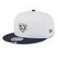 CHICAGO BEARS 2025 NFL TRAINING CAMP 9FIFTY SPLIT PANEL SNAPBACK HAT - WHITE