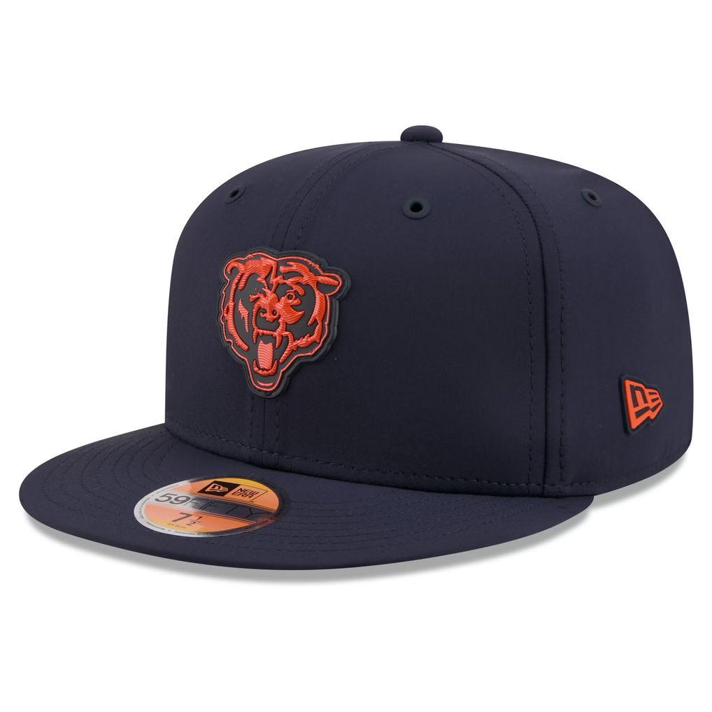 CHICAGO BEARS 2026 NFL SIDELINE 'BEAR' 59FIFTY FITTED HAT - NAVY